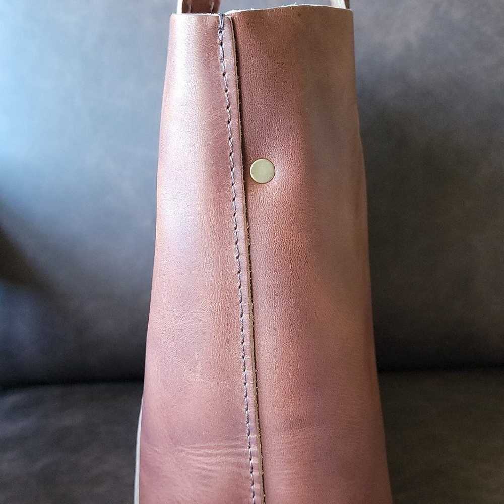 Portland Leather Goods Unicorn Medium Crossbody T… - image 3