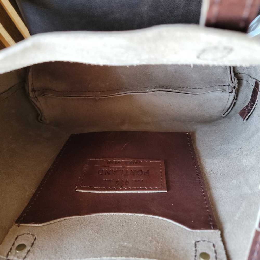 Portland Leather Goods Unicorn Medium Crossbody T… - image 8