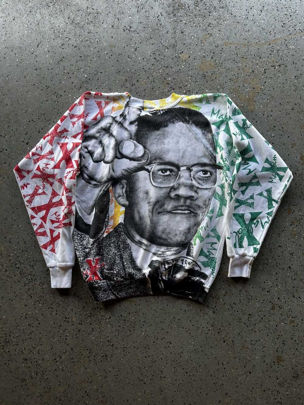 Other × Rare × Vintage 90s Malcom X AOP - image 3