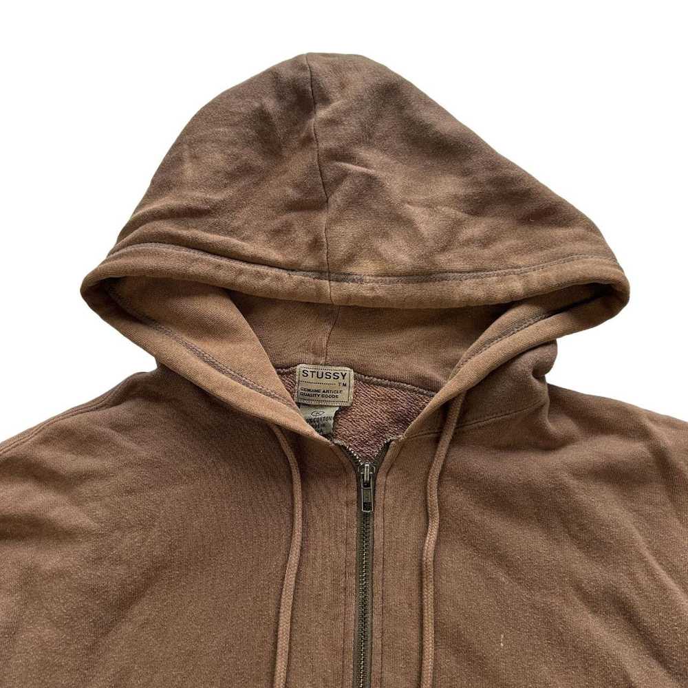 Stussy VIntage Stussy Zip Up Boxy Hoodie Size L - image 4