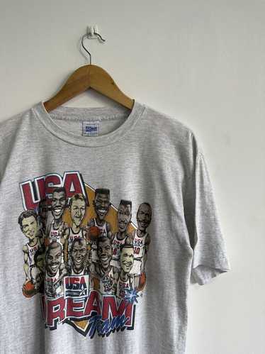 NBA × Rap Tees × Vintage Vintage 90’s Dream Team … - image 1