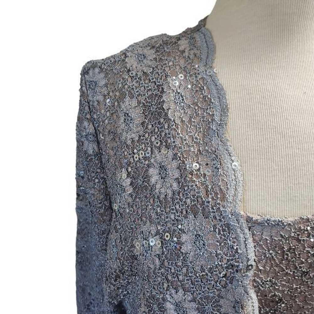 Other Jeanne Alexander Plus Size 14 Sequin Lace M… - image 4