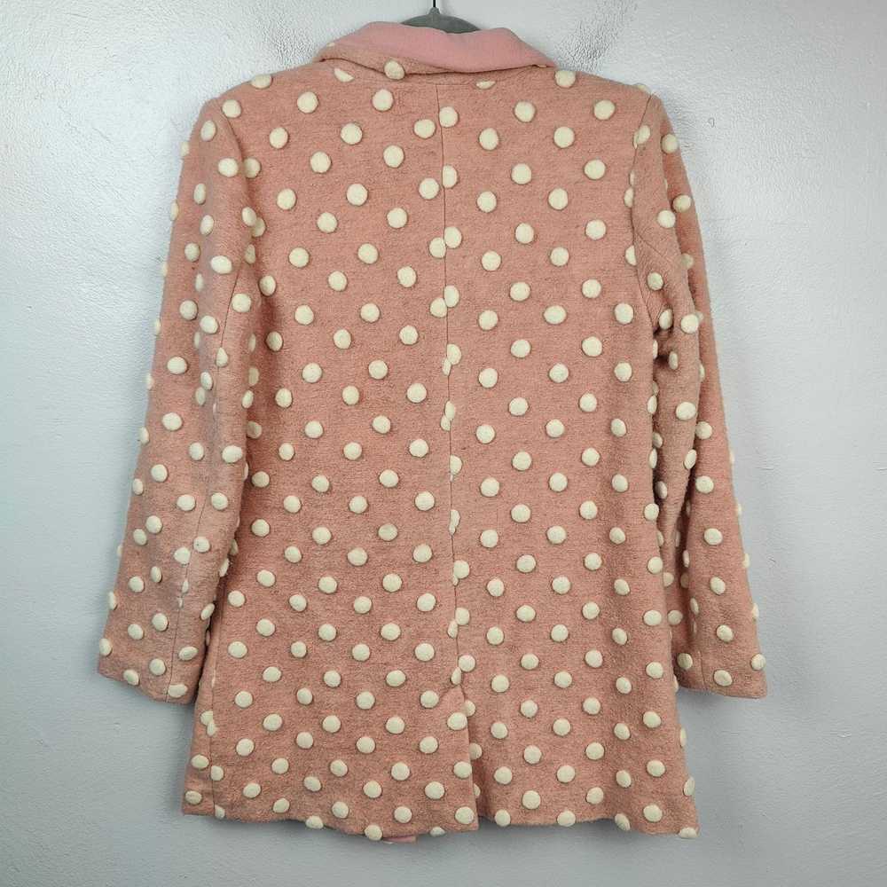 Other Modcloth 3D Polka Dot Coat Womens Small Pin… - image 4