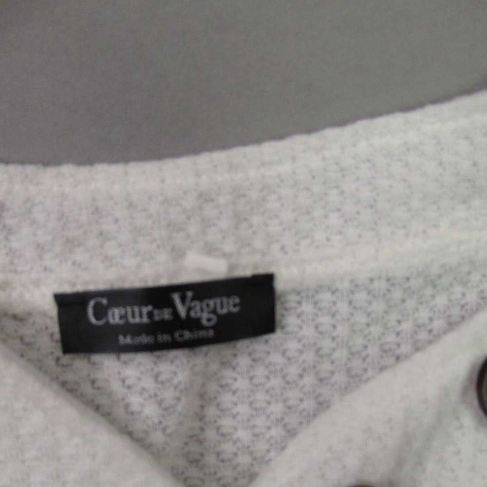 Vintage Coeur De Vague Shirt Womens Medium Long S… - image 3