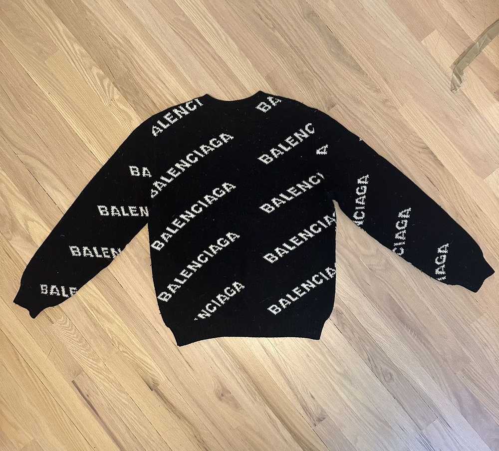 Balenciaga Balenciaga Jacquard Sweater - image 2