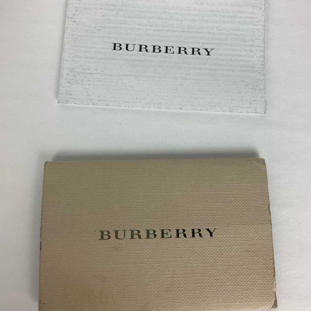 Burberry Burberry Embossed Check Leather Tote Slo… - image 10