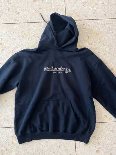 Balenciaga Balenciaga 1917 Script Hoodie