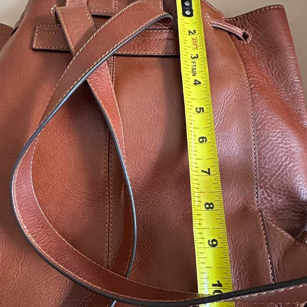 Frye Leather Backpack used once only - image 10