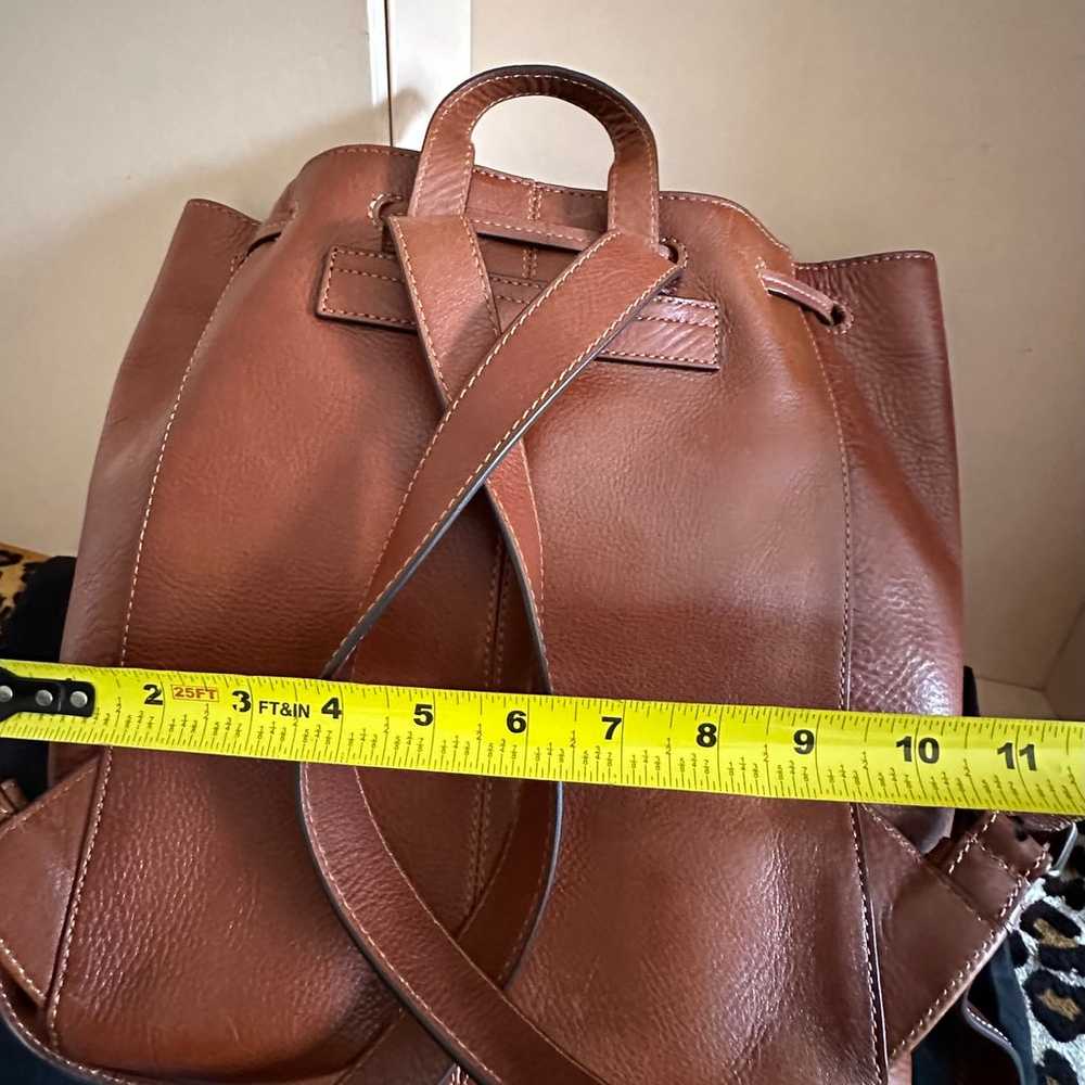 Frye Leather Backpack used once only - image 9