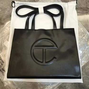 Telfar Medium Black Shopping Bag - Brand New - image 1