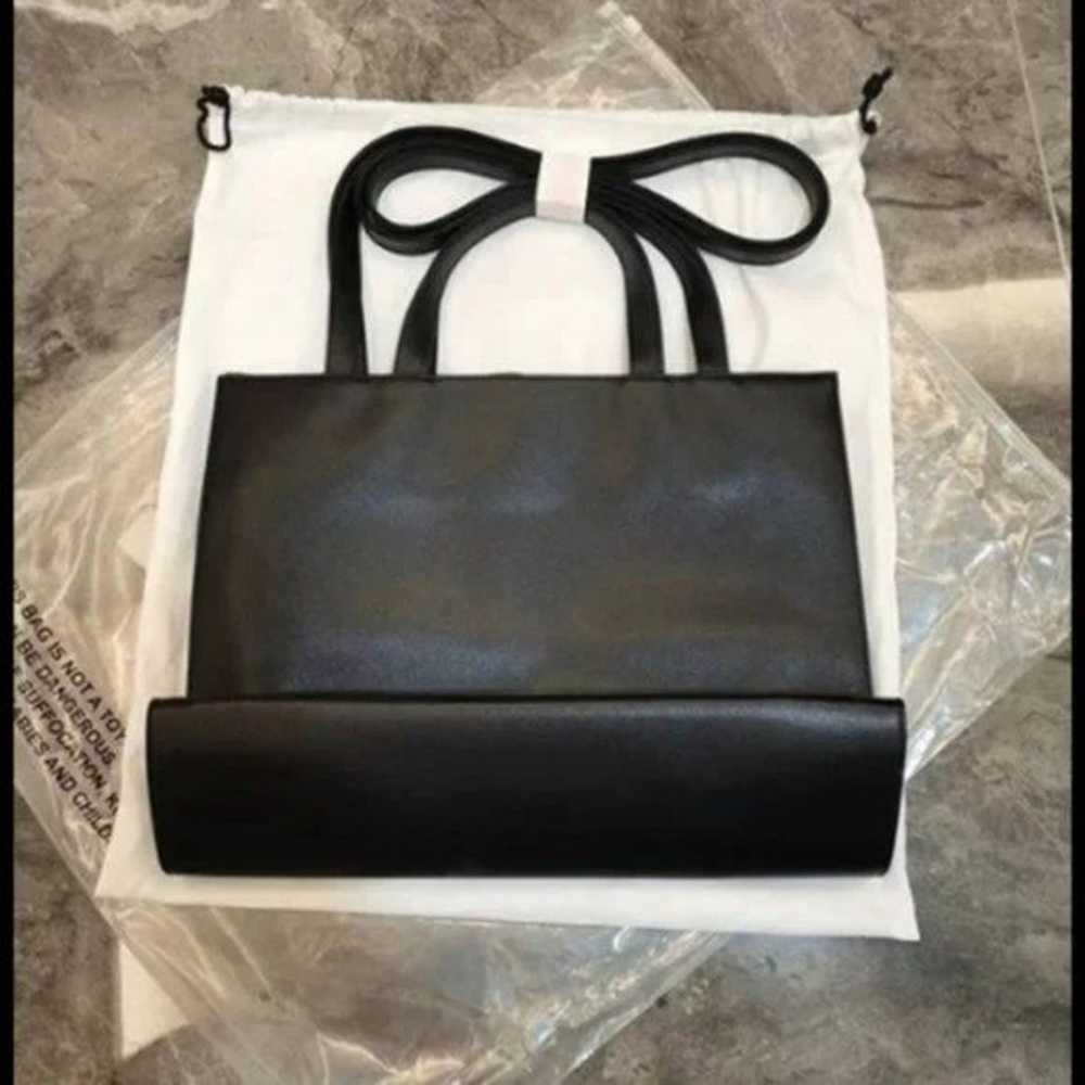 Telfar Medium Black Shopping Bag - Brand New - image 3