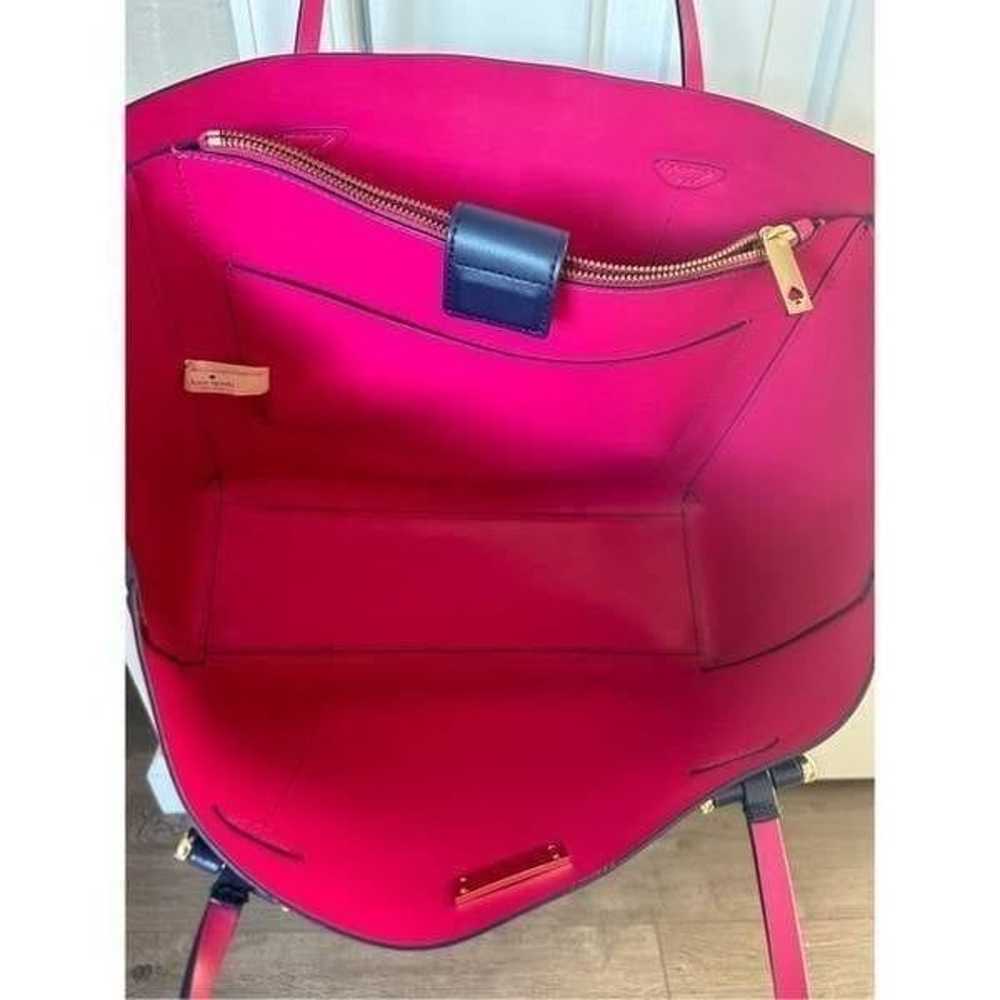 Kate Spade Arbour Hill Annelle Leather Hot Pink a… - image 3