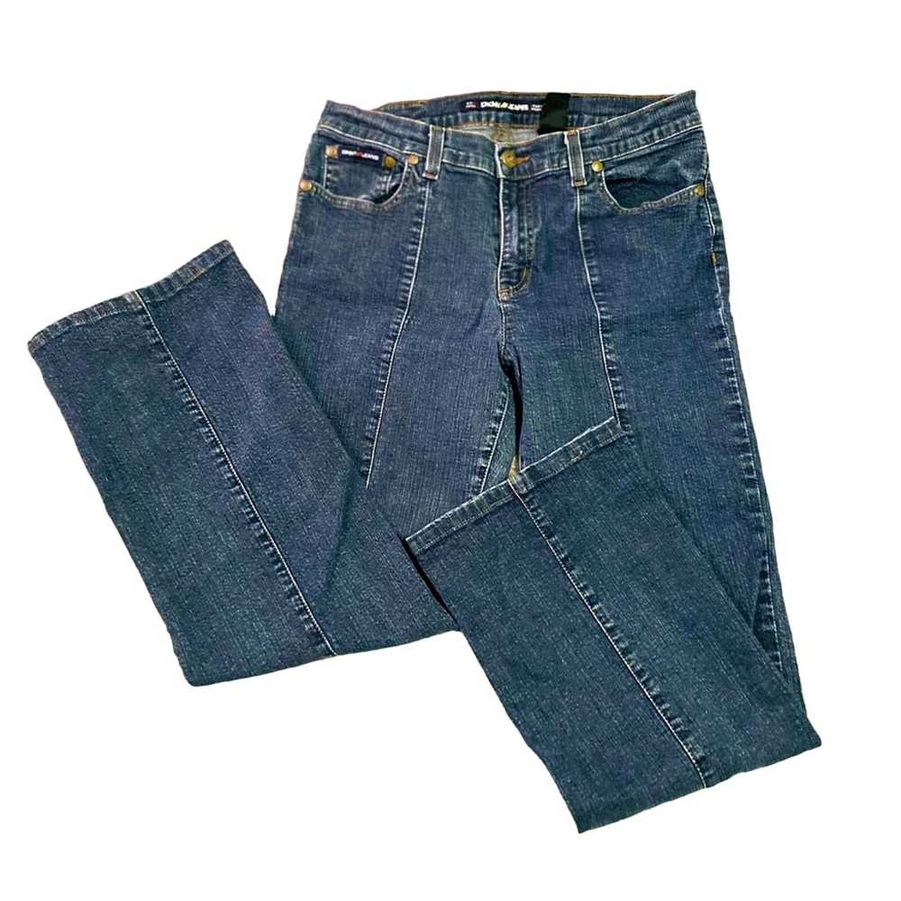 DKNY DKNY Jeans - Straight/Wide Leg Dark Denim Si… - image 1