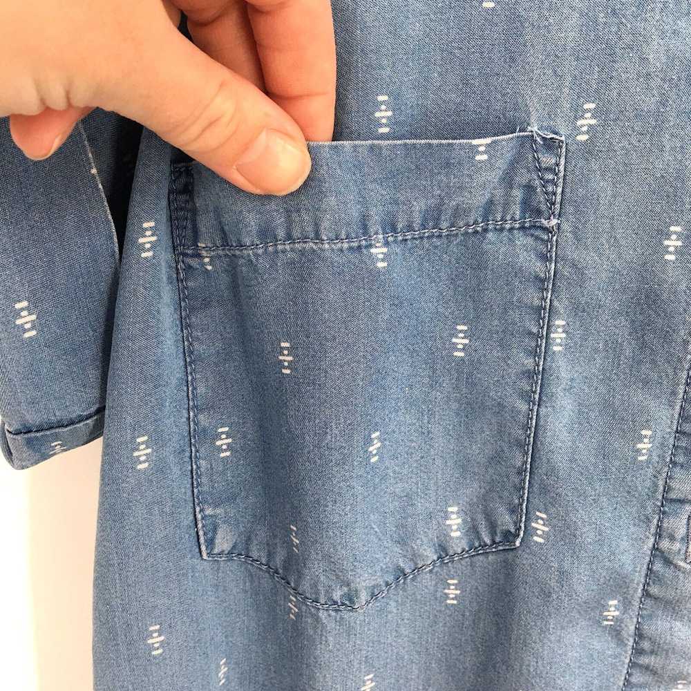 Vintage Thread + Supply button up shirt dress sho… - image 3