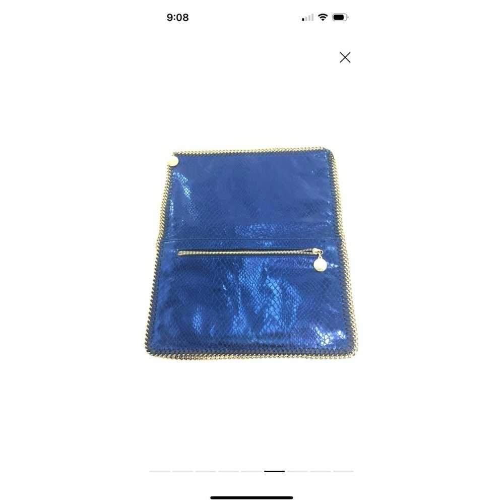 Stella McCartney Vegan leather clutch - image 4