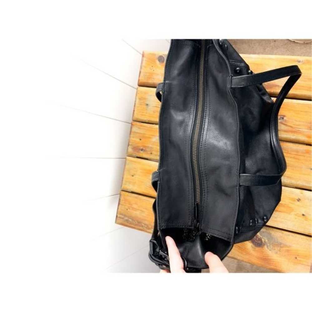 Loeffler Randall Black Studded Leather Crossbody … - image 8