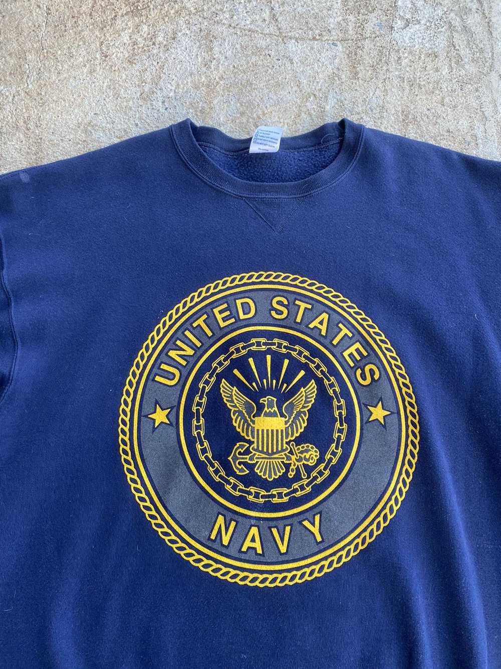 Streetwear × Vintage Vintage 90’s USN Navy Milita… - image 2