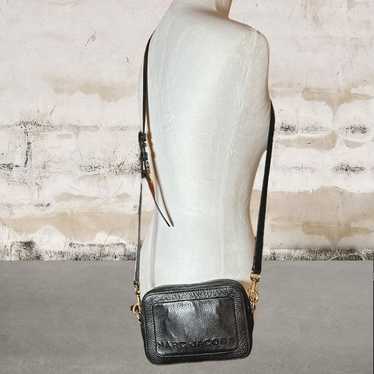 Marc Jacobs Black Mini Box Crossbody Bag