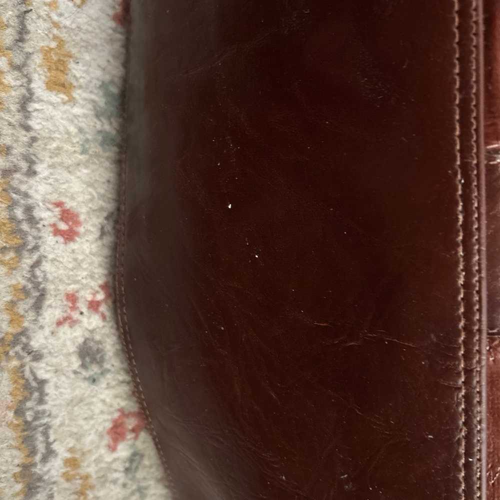 Beautiful  Vintage Eel skin duffle bag - image 3