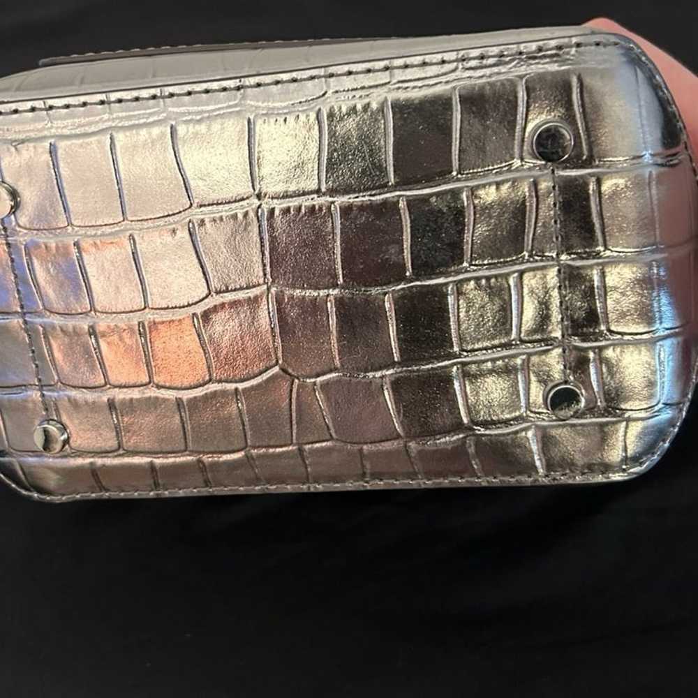 Kate Spade Small Eva Bucket Bag in Metallic Croc … - image 3