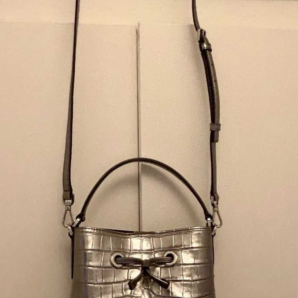 Kate Spade Small Eva Bucket Bag in Metallic Croc … - image 5