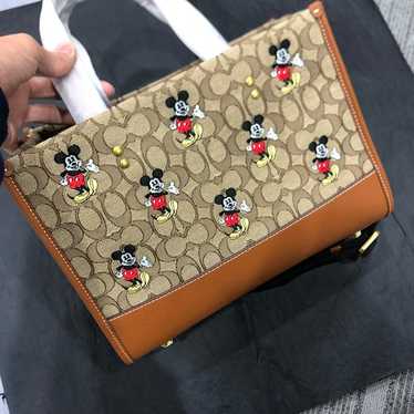 Disney X Coach Dempsey Carryall In Signature Jacq… - image 1