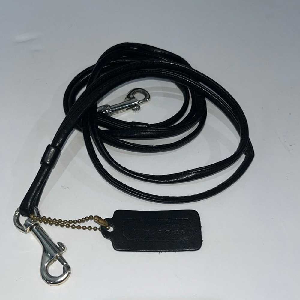 Vintage Coach Basic Bag 80’s NYC Black Leather Sh… - image 4
