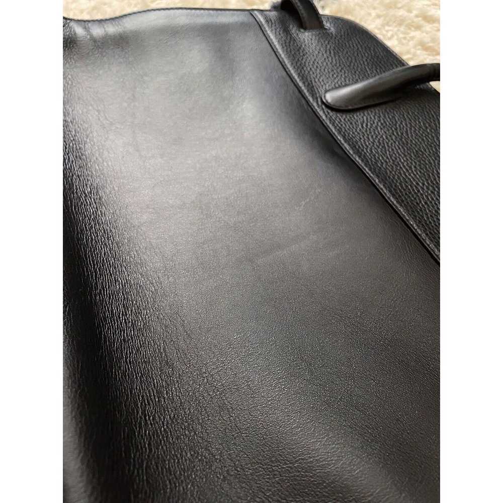 Cuyana black Leather Tote Bag Work Travel Crossbo… - image 11