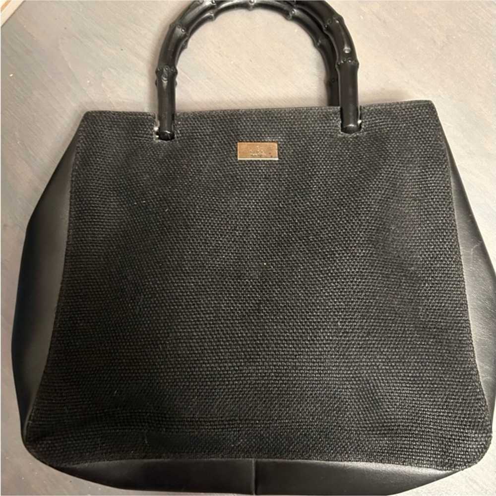 Excellent Gucci w chic bamboo handle tote - image 3
