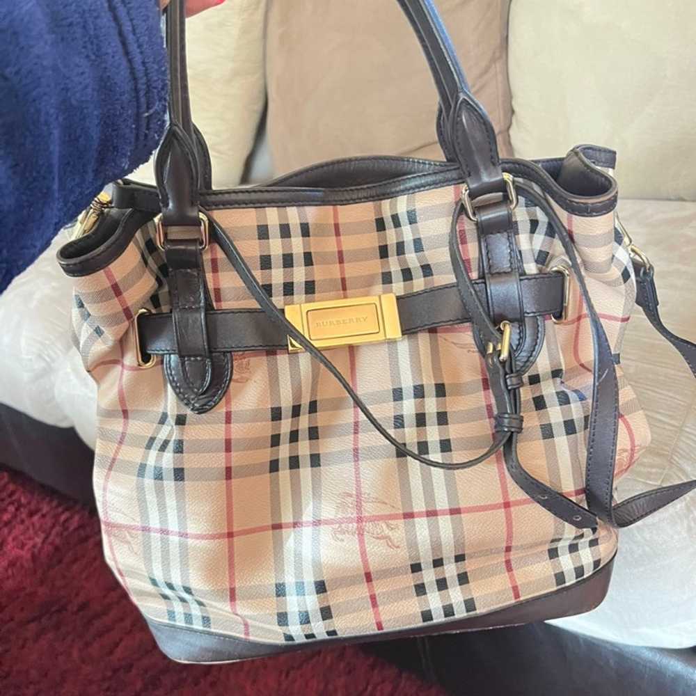 Burberry handbag authentic - image 1