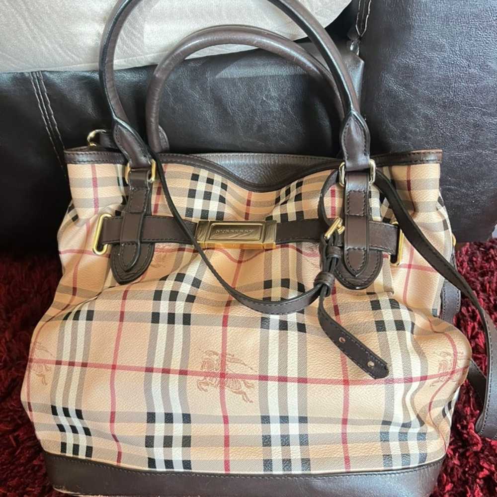 Burberry handbag authentic - image 3