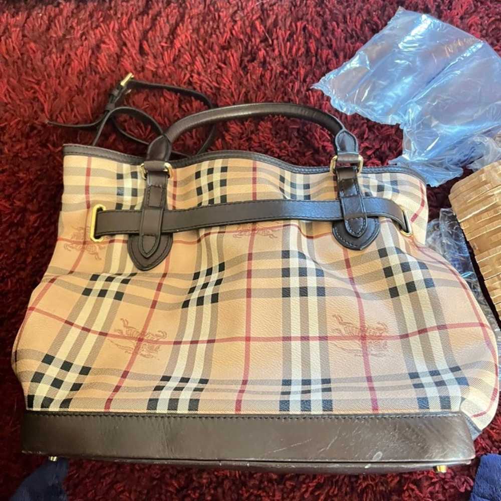 Burberry handbag authentic - image 4