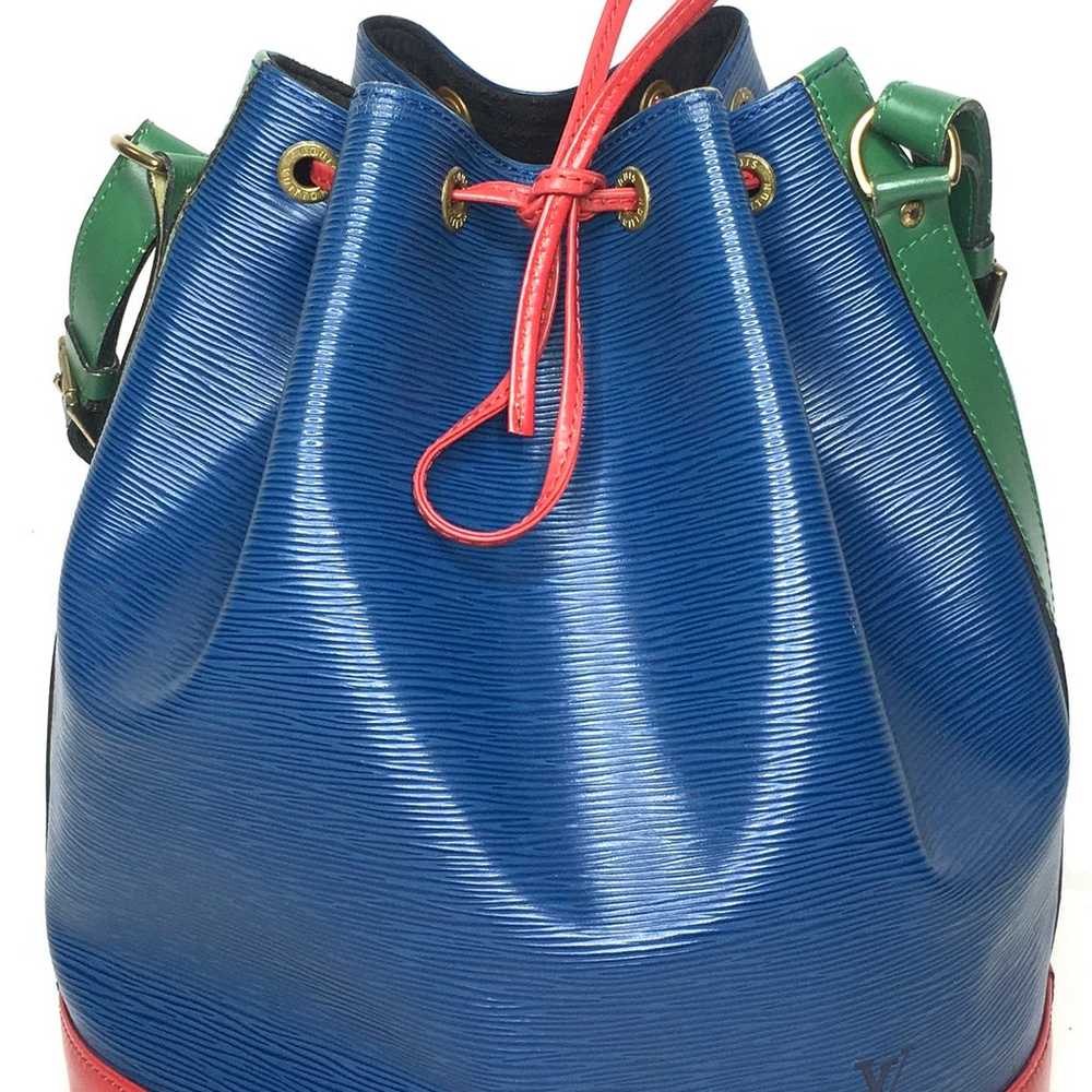 Louis Vuitton epi blue bucket bag - image 2
