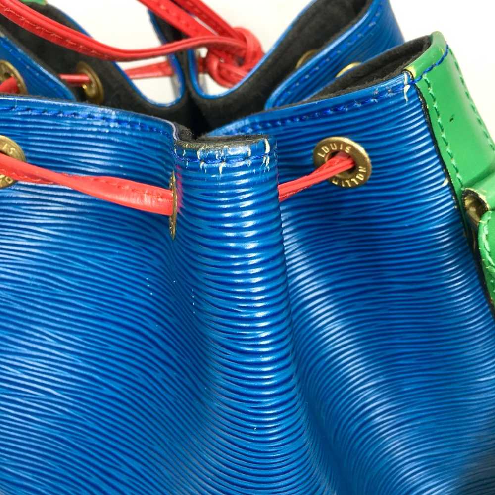 Louis Vuitton epi blue bucket bag - image 3