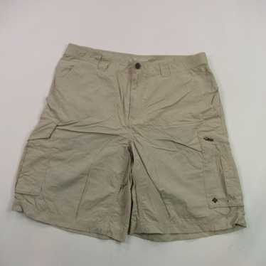 Vintage Columbia Shorts Mens 36 Pockets Button Lig