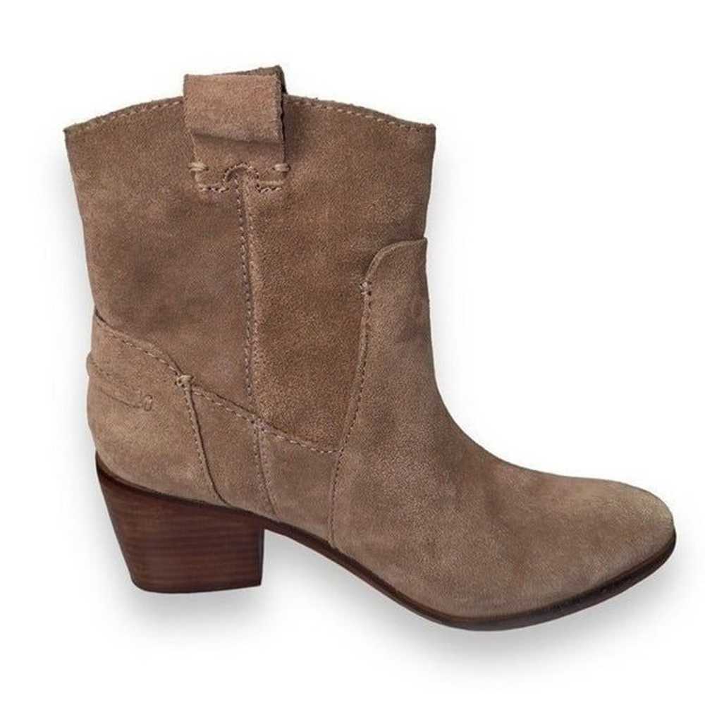 Vince Camuto Maves Suede Leather Ankle Boots Mush… - image 7