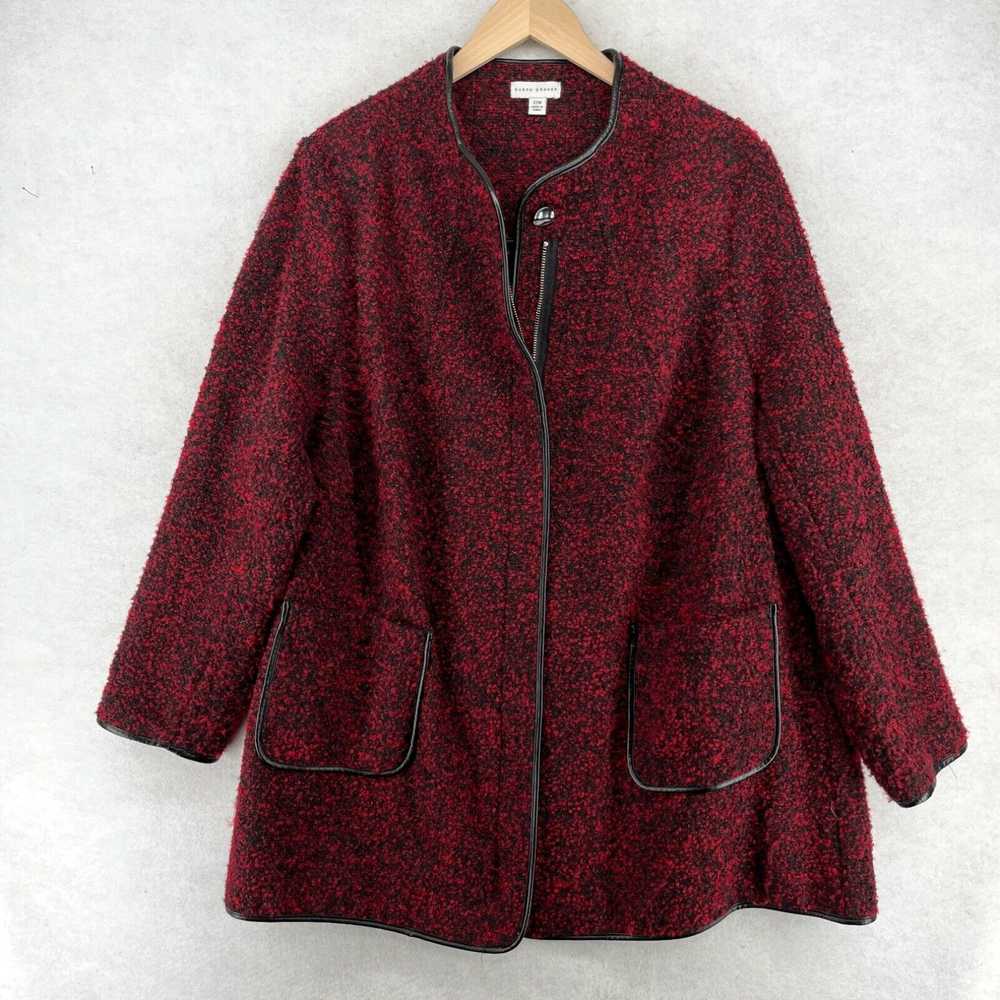 Susan Graver SUSAN GRAVER Sweater Jacket 22W Full… - image 2
