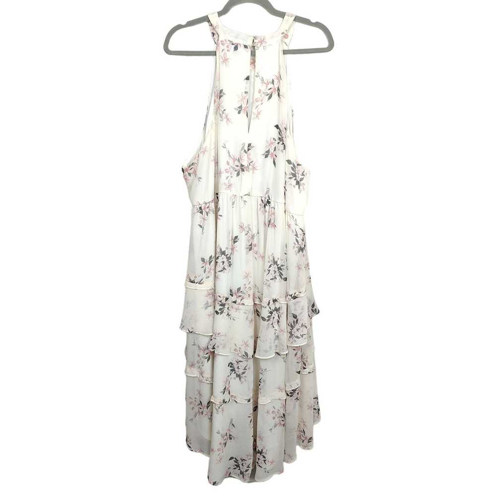 Other Torrid White Floral Tiered Chiffon Maxi Dre… - image 7