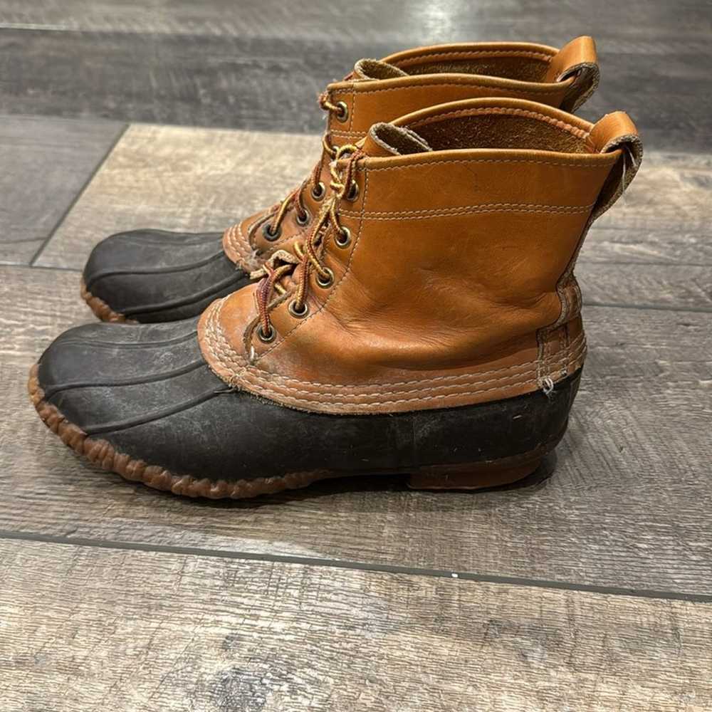 Vintage L.L. Bean 8" Maine Hunting Duck Boot Wome… - image 4