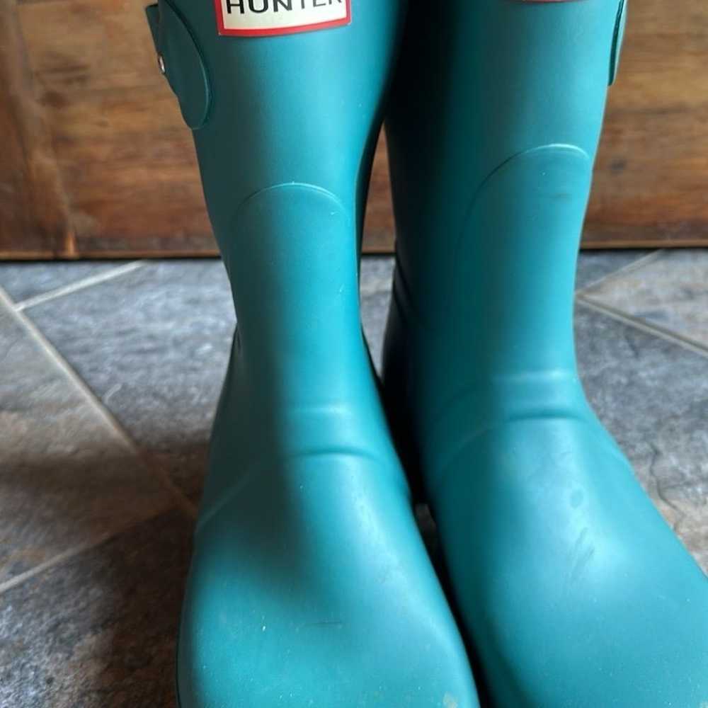 Hunter mid-calf Wellington rain boots - image 2