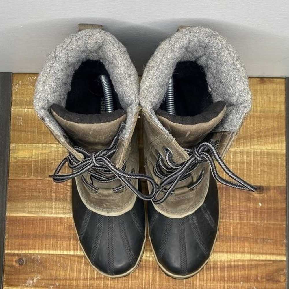 Sorel Slimpack II Lace Winter Boots: Size 9.5 - image 4