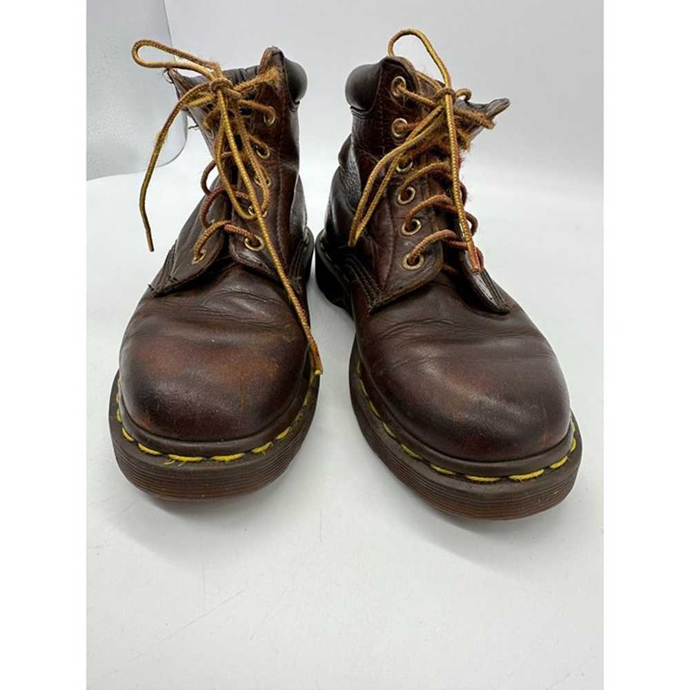 Vintage Dr. Martens 1460 Distressed Brown Leather… - image 4
