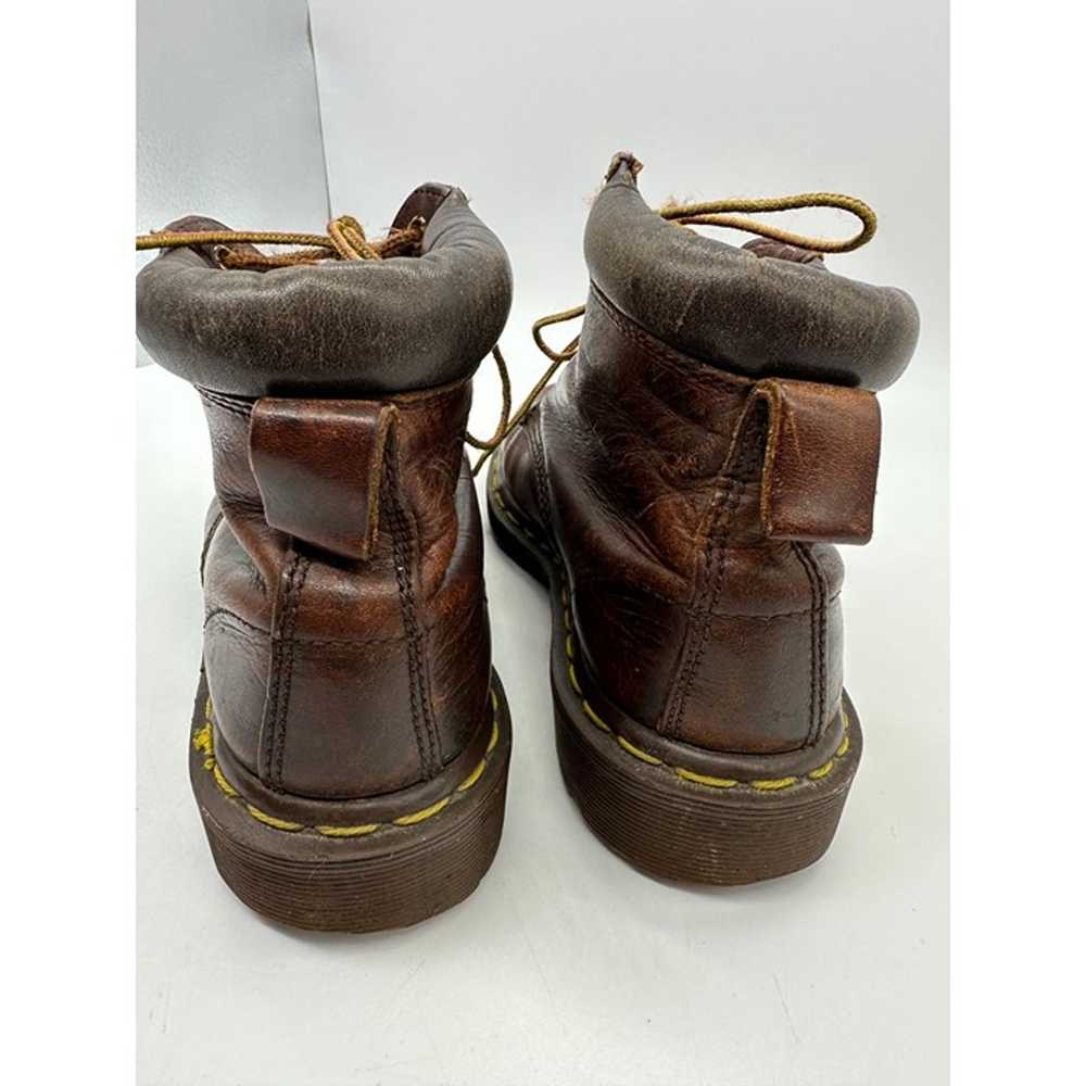 Vintage Dr. Martens 1460 Distressed Brown Leather… - image 5