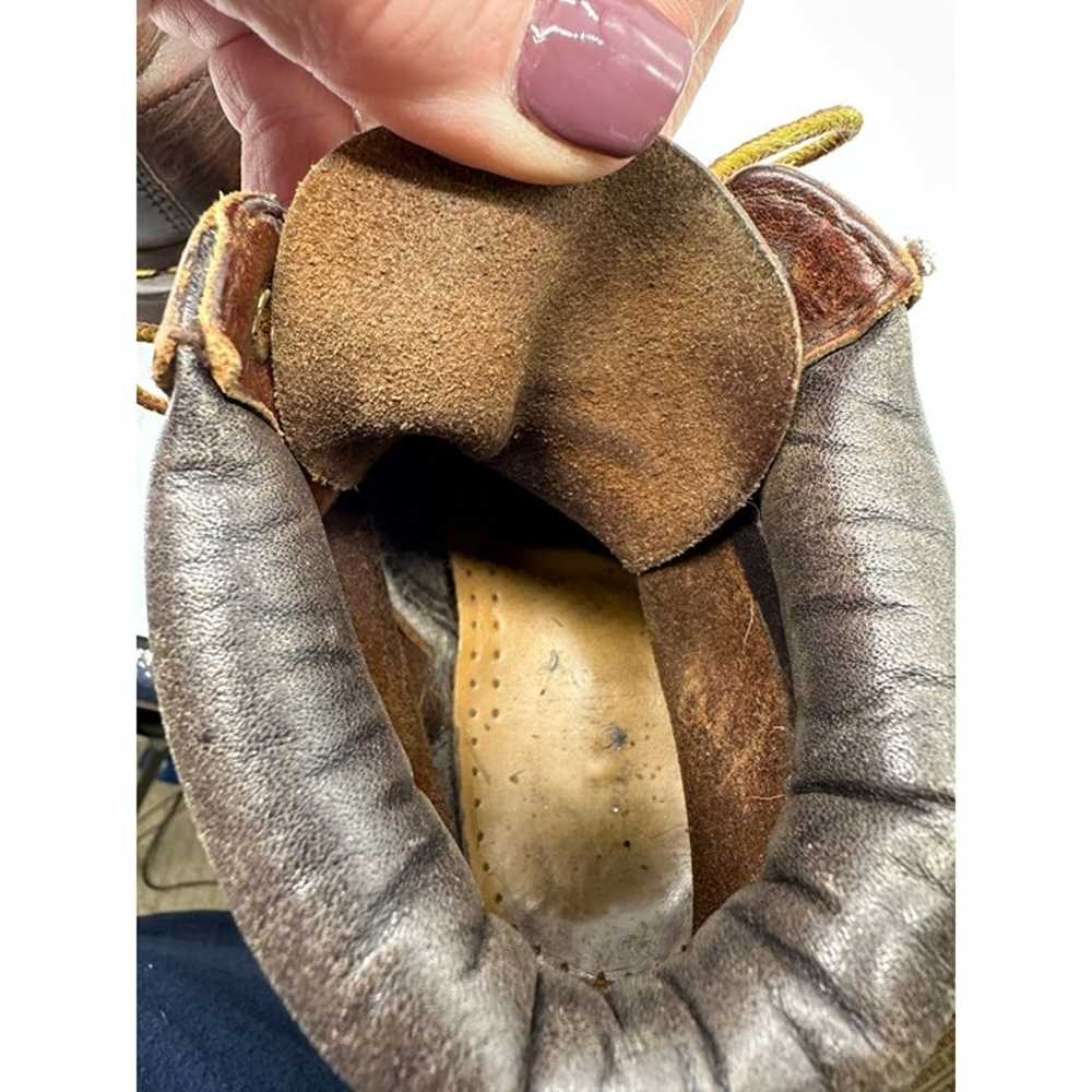 Vintage Dr. Martens 1460 Distressed Brown Leather… - image 7