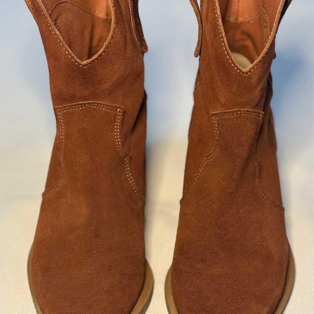 Steve Madden womens Western Cowboy Boot brown - image 11
