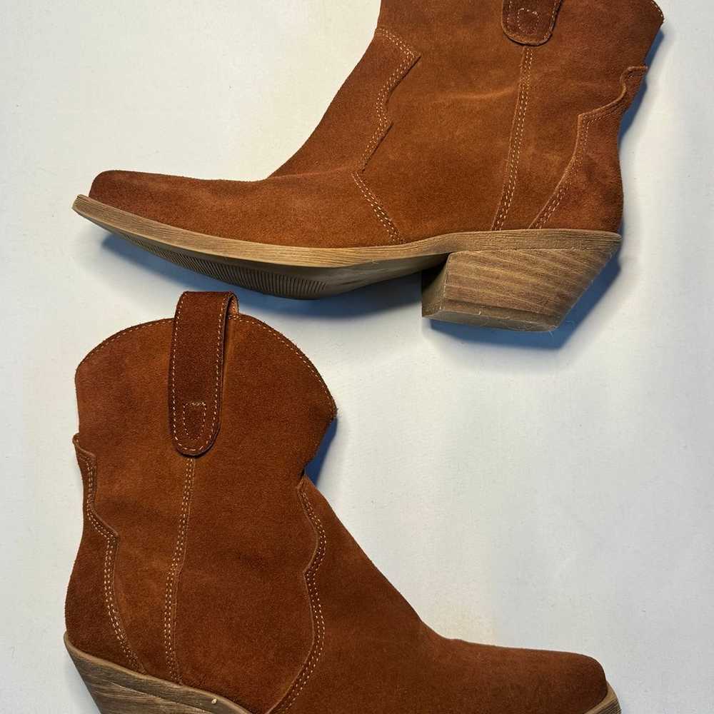 Steve Madden womens Western Cowboy Boot brown - image 3