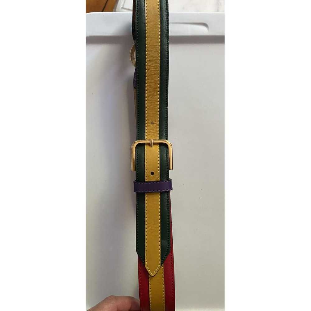 Moschino Leather belt - image 3