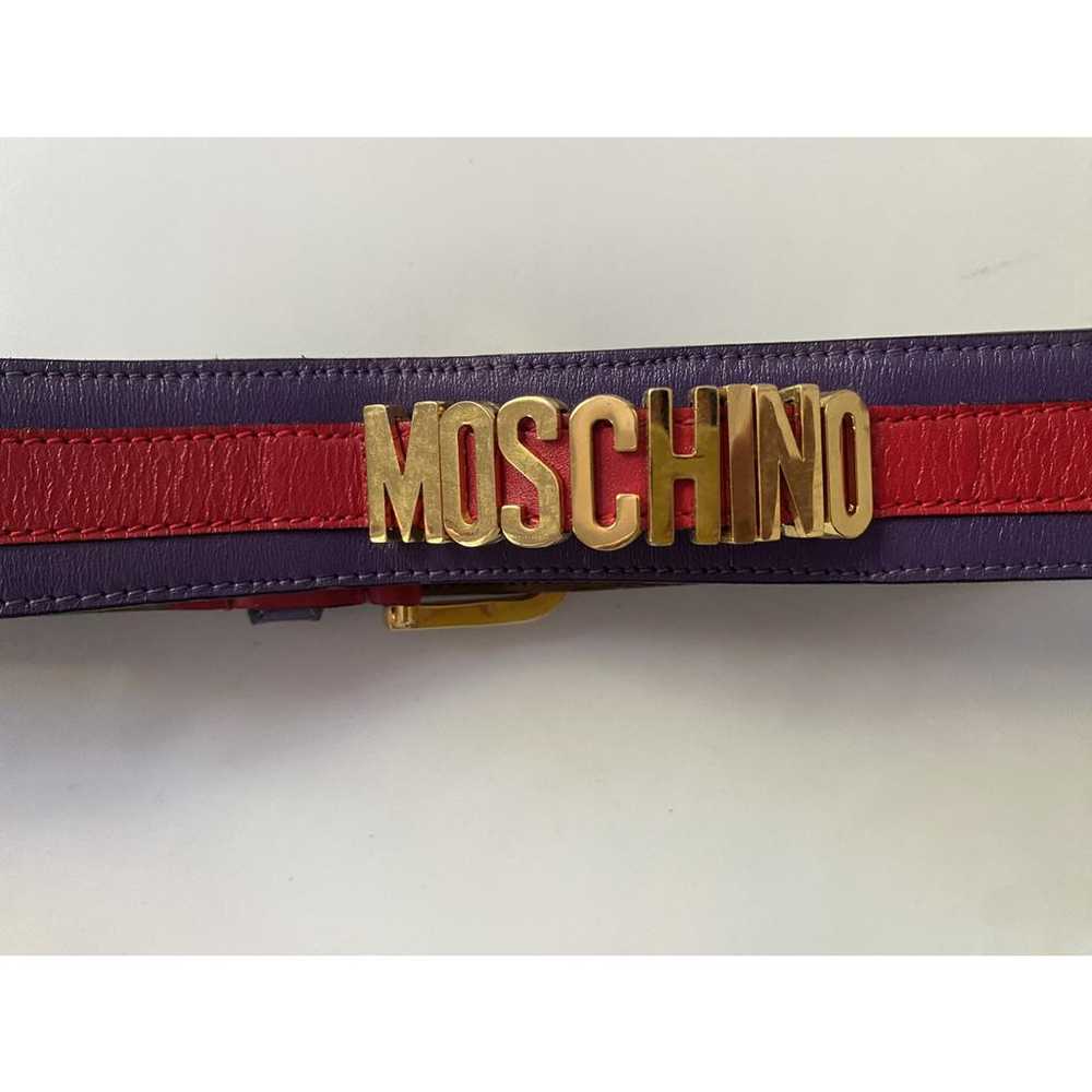 Moschino Leather belt - image 6