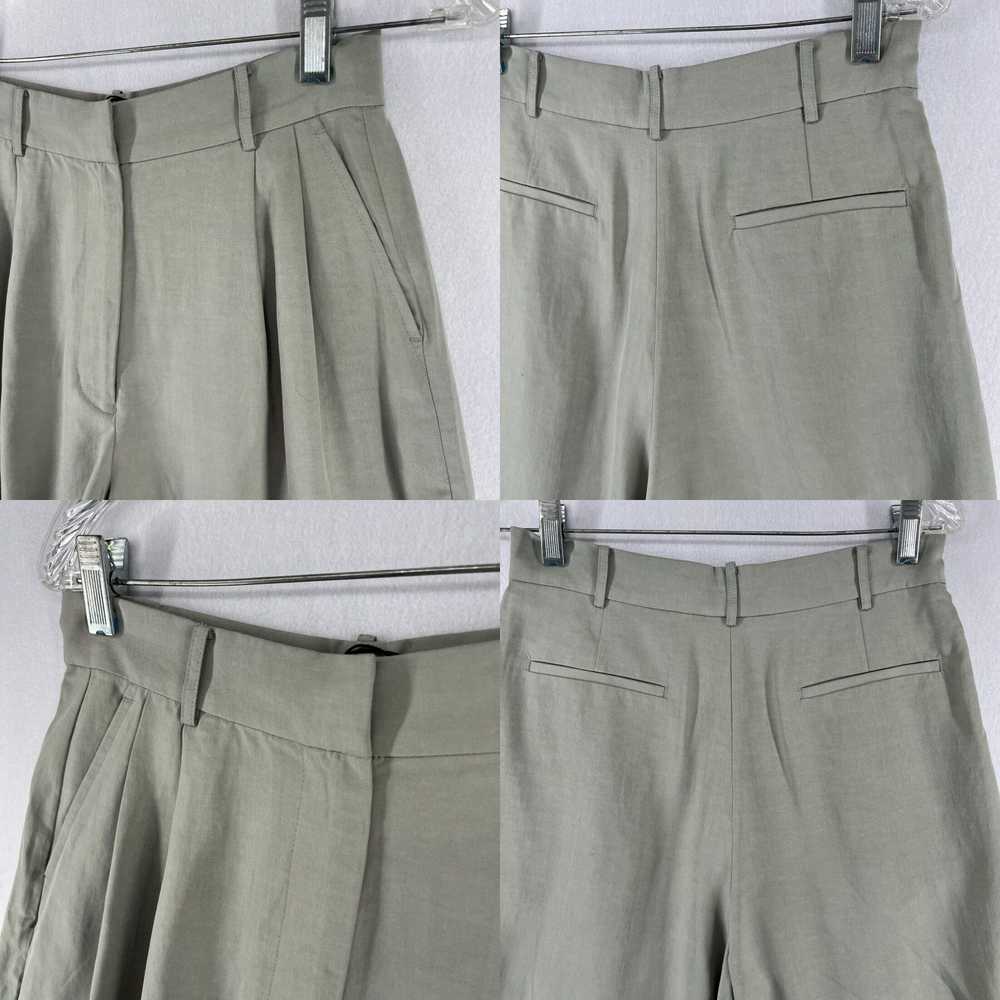 HIGH LATTELIER Shorts Womens S 6" Linen Cotton Hi… - image 4
