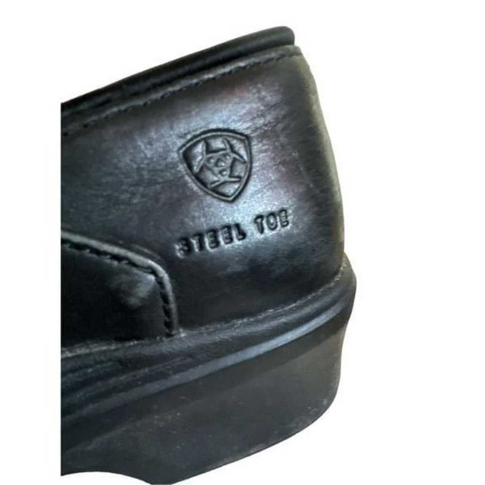 Ariat steel toe safety mule clog work comfort oil… - image 2